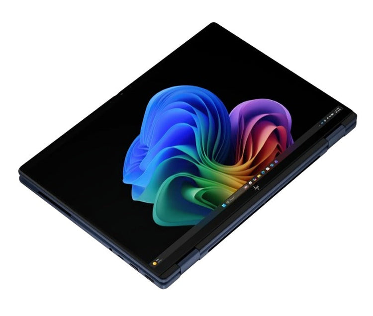 لابتوب HP OmniBook X Flip 14-kb0000ne Ultra 7 355، رام 16 جيجابايت LPDDR5X، SSD 1 تيرابايت، Intel Graphics، Windows 11 أزرق