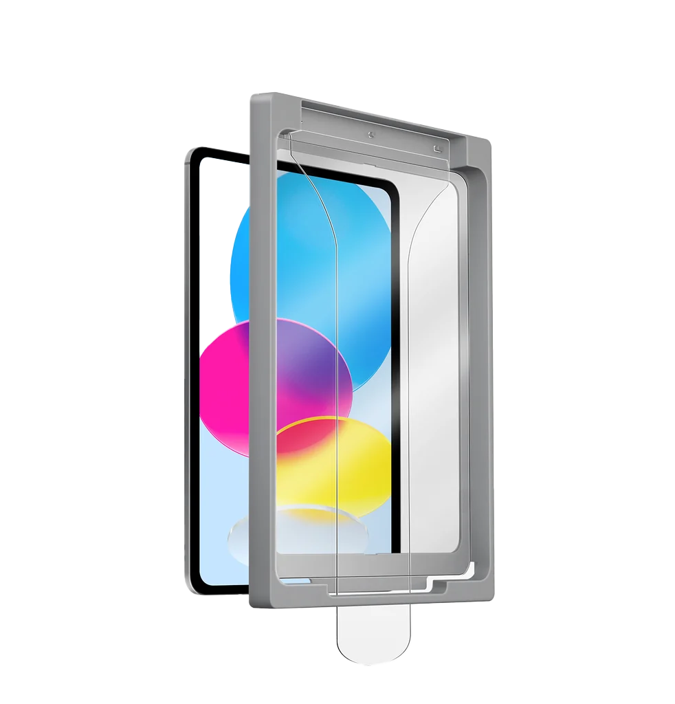 UNIQ OPTIX EXOFIT APPLICATOR IPAD (A16/10TH GEN) GLASS SCREEN PROTECTOR