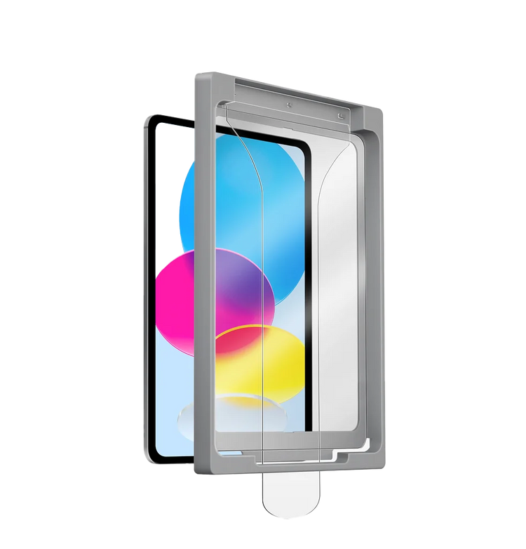 UNIQ OPTIX EXOFIT APPLICATOR IPAD (A16/10TH GEN) GLASS SCREEN PROTECTOR