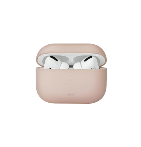 UNIQ LINO HYBRID LIQUID SILICON AIRPODS PRO 2ND GEN (2022) CASE BLUSH )
