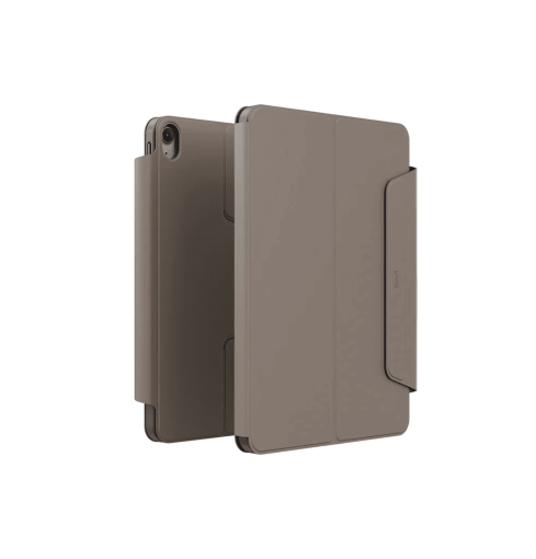 UNIQ ROVUS SNAPMOUNT MAGNETIC 360 ROTATING DETACHABLE CASE FOR IPAD AIR 11 FLINT