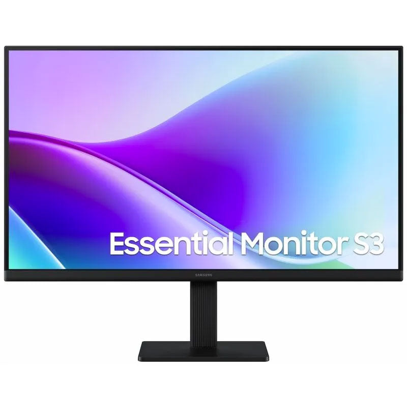 شاشة مكتب سامسونج Essential S3 S32GF مقاس 27 بوصه IPS، دقة FHD، بمعدل تحديث 120 هرتز LS27F320GAUXEG