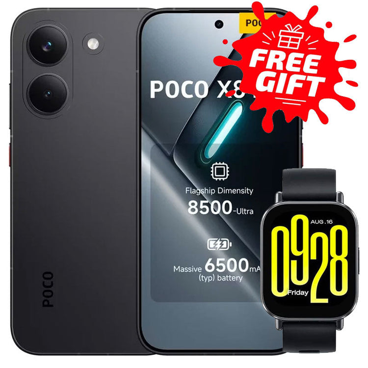 بوكو X8 برو 5G (مع هديه مجانيه ساعه شاومي 5 اكتف)