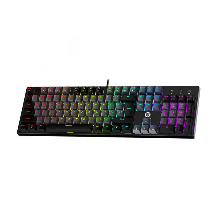 لوحة مفاتيح Fantech ATOM MK886v2 رمادية كاملة الحجم، 104