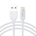 كابل I-Lock للشحن السريع والبيانات USB-A إلى Lightning بطول 1 متر