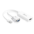 j5create محول فيديو وصوت من VGA إلى HDMI™ JDA214