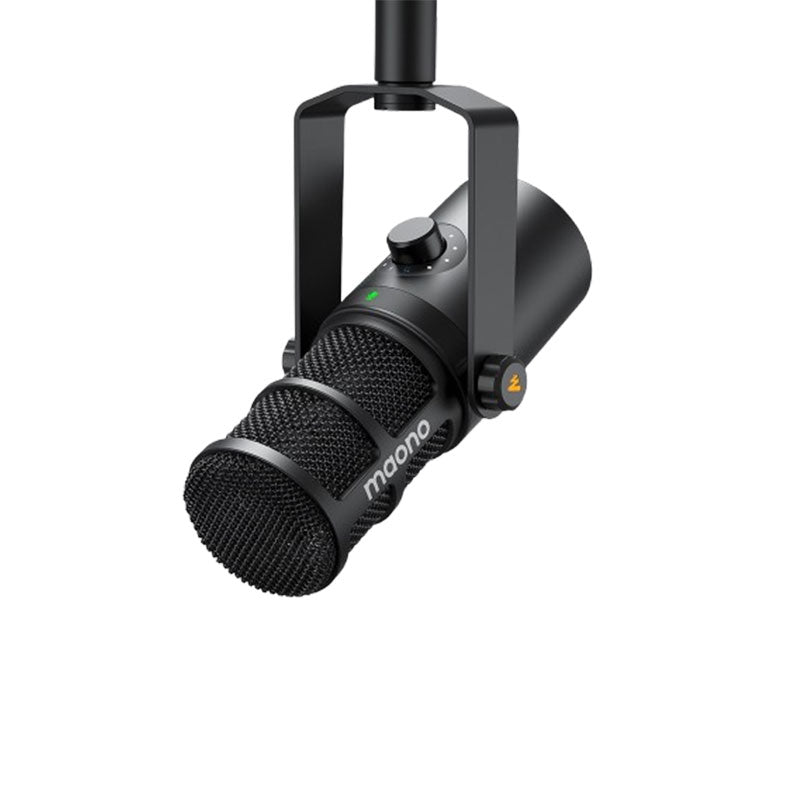 ماونو ميكروفون PD400X ديناميكي بمنفذي USB/XLR أسود