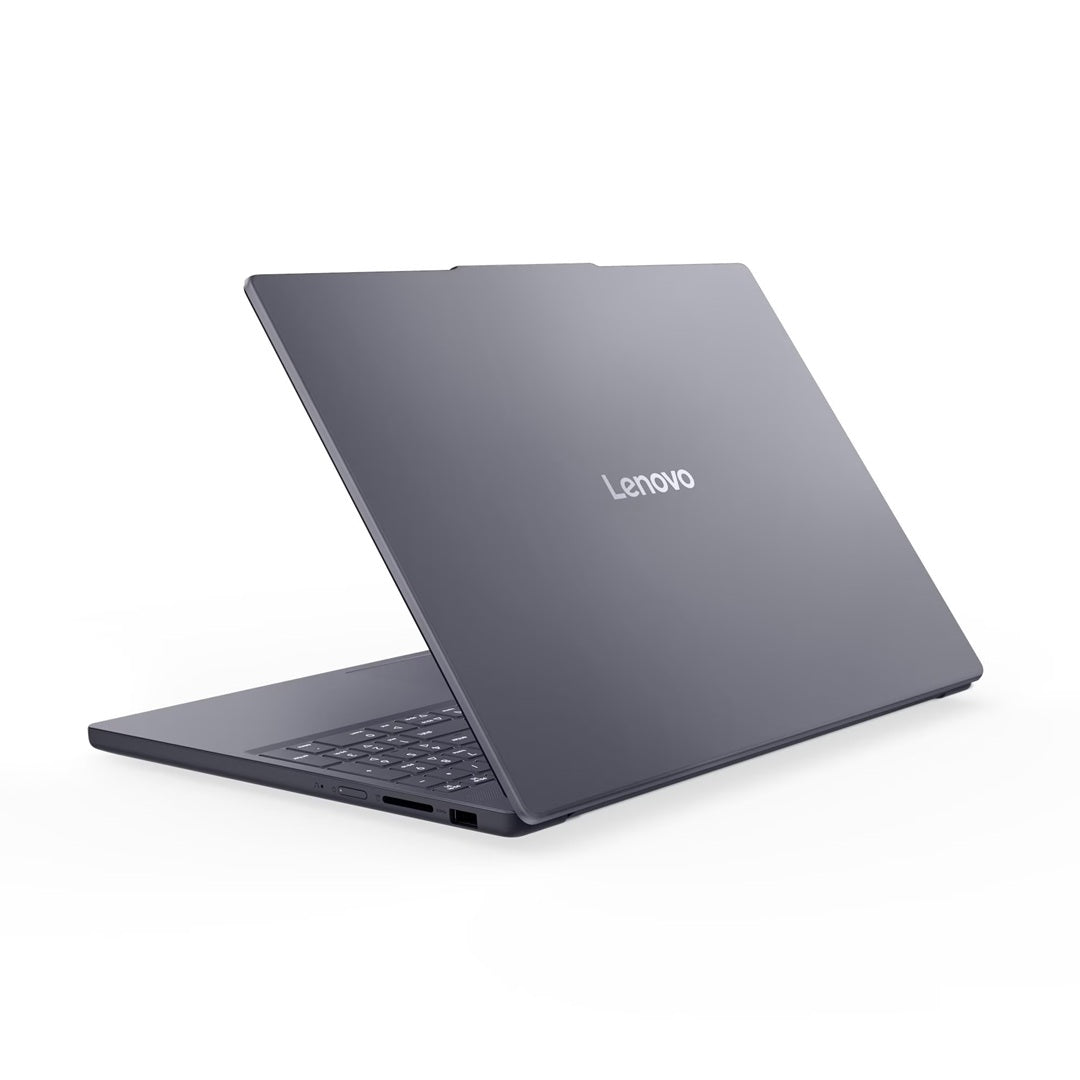 لابتوب Lenovo IdeaPad Slim 3 شاشة 15.3 بوصة WUXGA معالج Intel Core Ultra 5 322، ذاكرة 16 جيجابايت، سعة 512 جيجابايت SSD، ويندوز 11، لون Luna