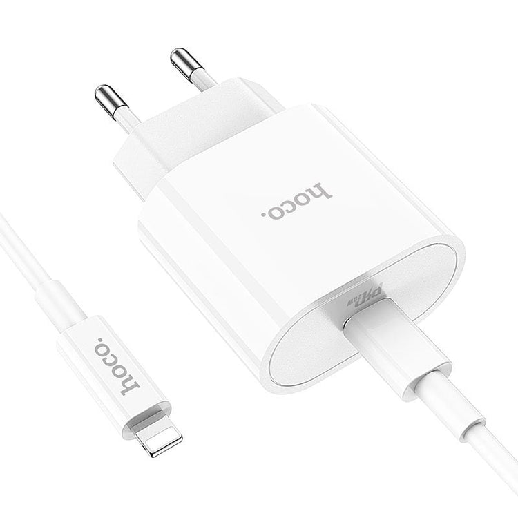 هوكو C94A شاحن PD 20 واط مع كابل Type-C to Lightning