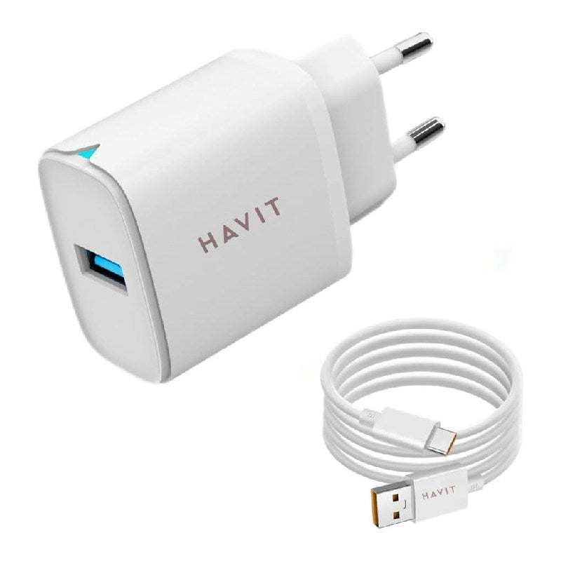 هافيت ST922 شاحن 22.5 واط مع كابل Type-C