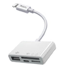 ييسيدو OTG محول لايتنينج إلى TF SD USB، GS12