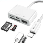 ييسيدو OTG محول لايتنينج إلى TF SD USB، GS12