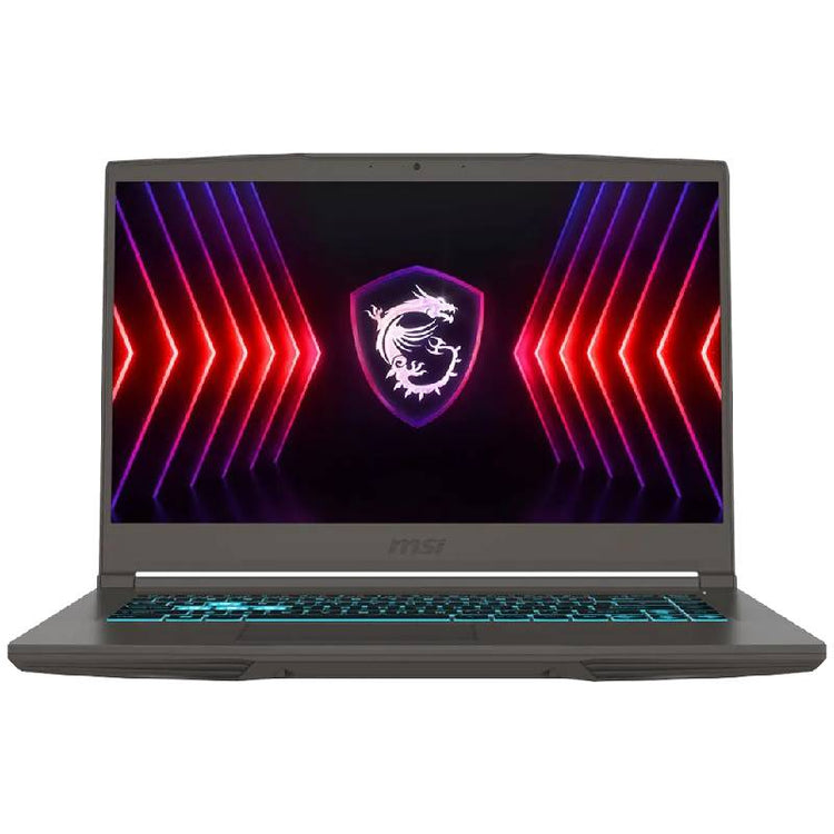 لابتوب MSI Thin 15 B13UCX للألعاب بمعالج Intel Core i7-13620H، SSD، 16GB RAM، كارت NVIDIA GeForce RTX 2050 4GB، شاشة 15.6 بوصة FHD رمادي كوزموس
