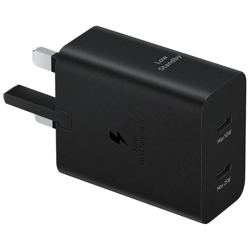 سامسونج جالاكسي 50W PD شاحن ثلاثي مع USB-C كابل