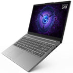 لابتوب لينوفو LOQ Essential 15IAX9E للألعاب بمعالج Intel Core i5-12450HX، 16GB RAM، SSD، كارت NVIDIA GeForce RTX 3050 6GB، شاشة 15.6 بوصة بتردد 144Hz رمادي لونا