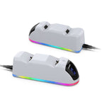 دوبي TP5-0515S حامل مزدوج للشحن اللاسلكي لوحدة تحكم PS5