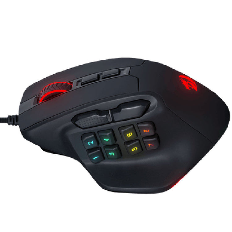 ريدراجون M811 Aatrox MMO RGB ماوس ألعاب 15زر قابل للبرمجة