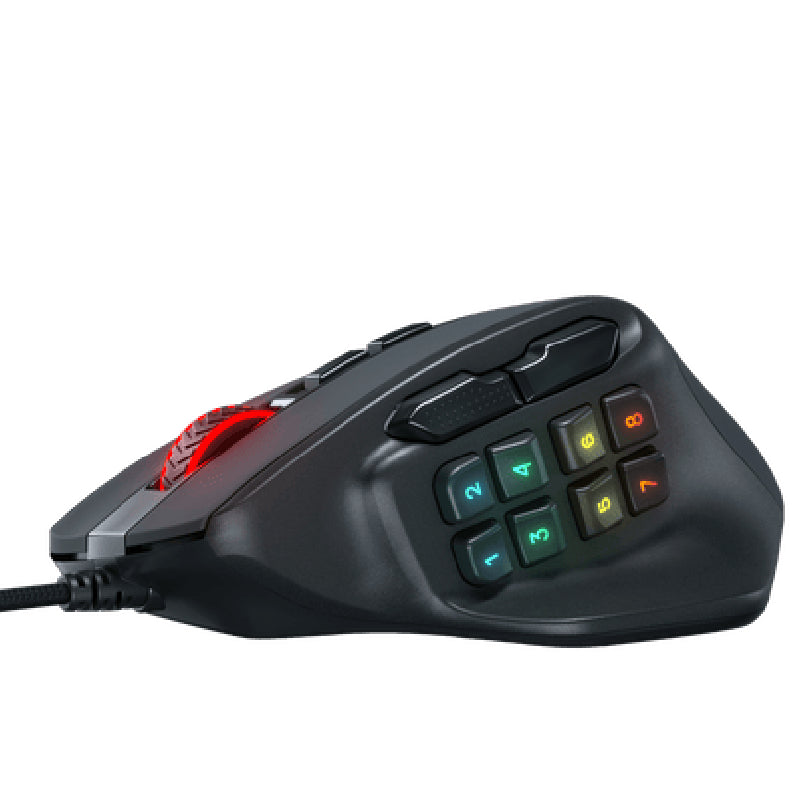 ريدراجون M811 Aatrox MMO RGB ماوس ألعاب 15زر قابل للبرمجة