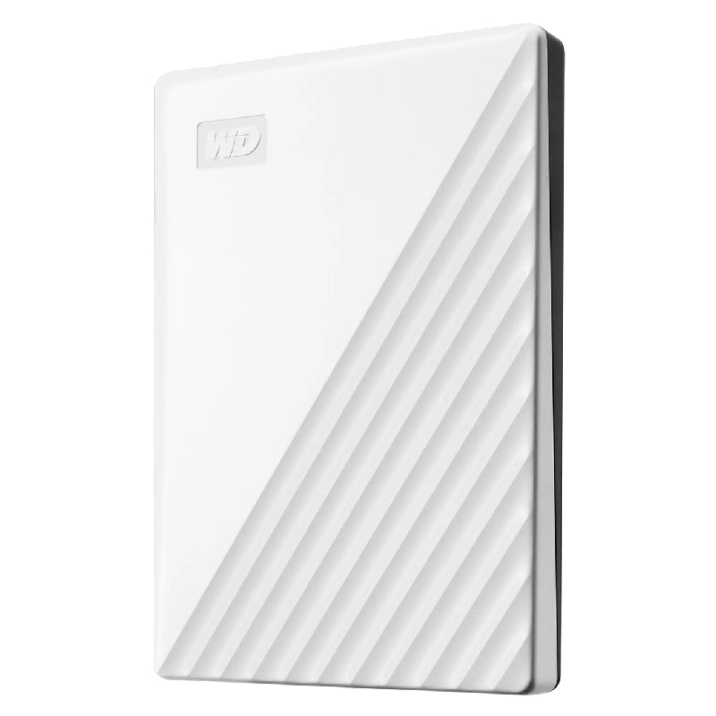‏⁦WD⁩ ماي باسبورت هارد خارجي محمول سعة ⁦2⁩ تيرابايت، ⁦USB⁩ ⁦3⁩.⁦0⁩ أبيض