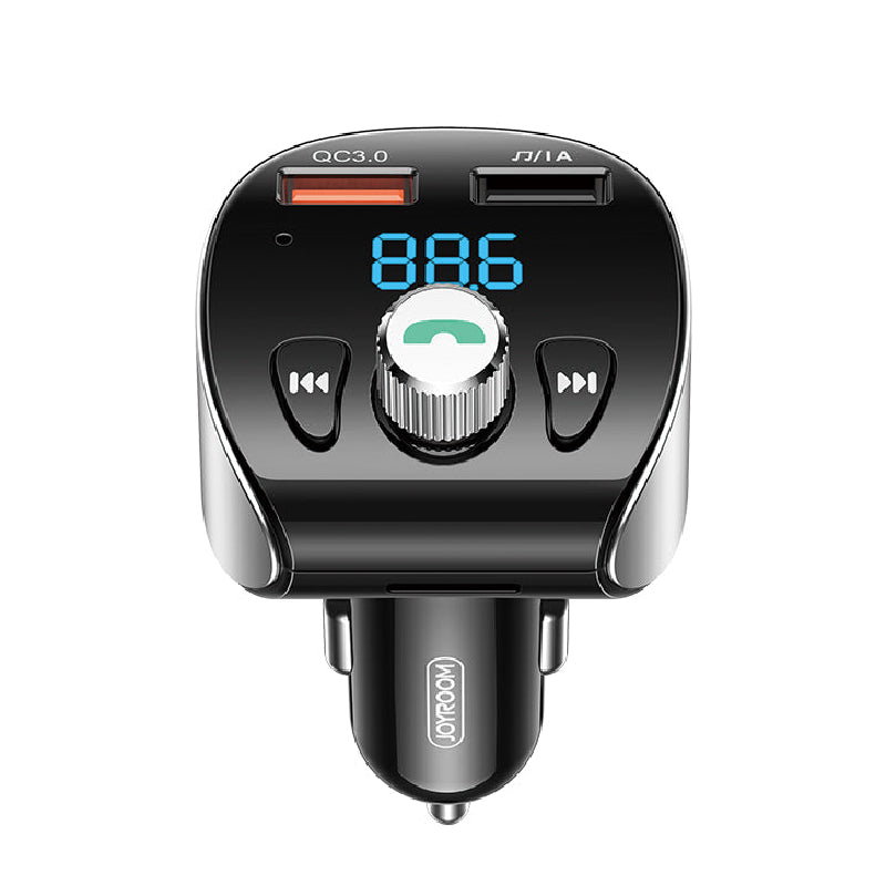 جوي روم JR-CL02 شاحن سيارة سريع 18 واط QC3.0، BT 5.0، مشغل موسيقى MP3