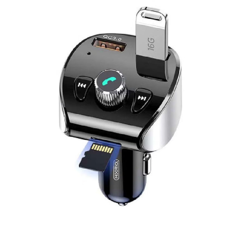 جوي روم JR-CL02 شاحن سيارة سريع 18 واط QC3.0، BT 5.0، مشغل موسيقى MP3