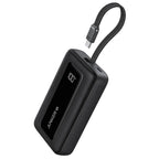 أنكر زولو باور بنك بسعة 10000 مللي أمبير، 30 واط، مزود بكابل USB-C مدمج،