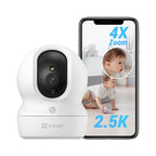 ايزفيز CP1 Pro كاميرا مراقبة داخلية Wi-Fi 2K+، 4 ميجا بكسل