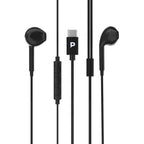 باورولوجي سماعات أذن ستيريو USB-C، 1.2 متر، PSTREPBK