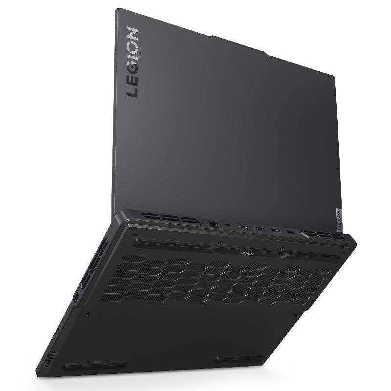 لابتوب لينوفو Legion 5 Pro 16IRX9 للألعاب بمعالج Intel Core i7-14650HX، 16GB RAM، SSD، كارت NVIDIA GeForce RTX 4060 8GB، شاشة 16 بوصة WQXGA، موديل 83DF00KFED رمادي أونيكس مع ماوس باد