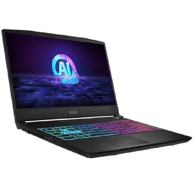 لابتوب MSI Katana A15 AI B8VE للألعاب بمعالج AMD Ryzen 9 8945HS، 16GB RAM، SSD، كارت NVIDIA GeForce RTX 4050 6GB، شاشة 15.6 بوصة FHD رمادي كوزموس