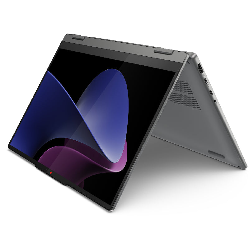 لابتوب لينوفو IdeaPad 5 2-in-1 بمعالج Intel Core 5 120U، 8GB RAM، SSD، كارت Intel Graphics، شاشة 14 بوصة WUXGA، ويندوز 11، موديل 83DT0090ED رمادي لونا مع قلم رقمي