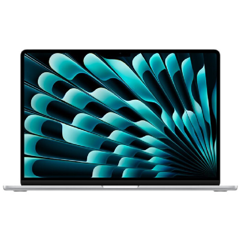 ابل ماك بوك اير 15 بوصة M3 8 جيجا، 256 جيجا SSD، فضي