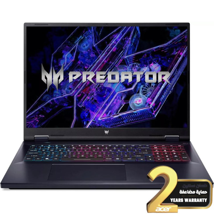 ايسر بريداتور هيليوس نيو 18 انتل كور™i9-14900HX، 16 جيجا، 1024 جيجا اس اس دي، 18 بوصة WQXGA، RTX 4060، ويندوز 11 اسود