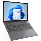 لابتوب لينوفو Slim 3 بمعالج Intel Core i5-13420H، 16GB RAM، SSD، كارت UHD، شاشة 15.3 بوصة WUXGA، ويندوز 11، موديل 83K100FMED رمادي لونا