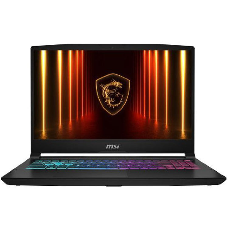 لابتوب MSI Katana 15 HX 14XWGK بمعالج Intel Core i9-14900HX، 16GB، SSD، كارت NVIDIA GeForce RTX 5070، شاشة 15.6 بوصة QHD، ويندوز 11 أسود