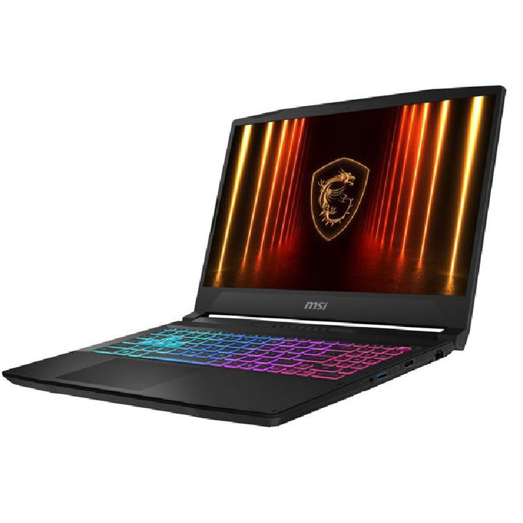 لابتوب MSI Katana 15 HX 14XWGK بمعالج Intel Core i9-14900HX، 16GB، SSD، كارت NVIDIA GeForce RTX 5070، شاشة 15.6 بوصة QHD، ويندوز 11 أسود