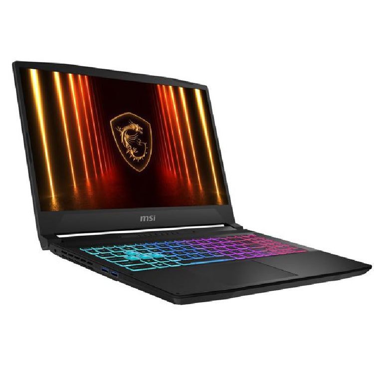 لابتوب MSI Katana 15 HX 14XWGK بمعالج Intel Core i9-14900HX، 16GB، SSD، كارت NVIDIA GeForce RTX 5070، شاشة 15.6 بوصة QHD، ويندوز 11 أسود