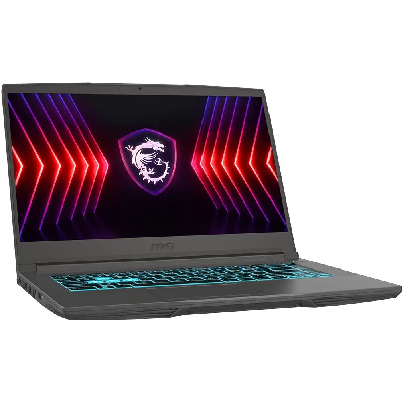 لابتوب MSI Thin 15 B2RVE بمعالج Intel Core 7 240H، 16GB، SSD، كارت NVIDIA GeForce RTX 4050، شاشة 15.6 بوصة FHD رمادي كوزموس