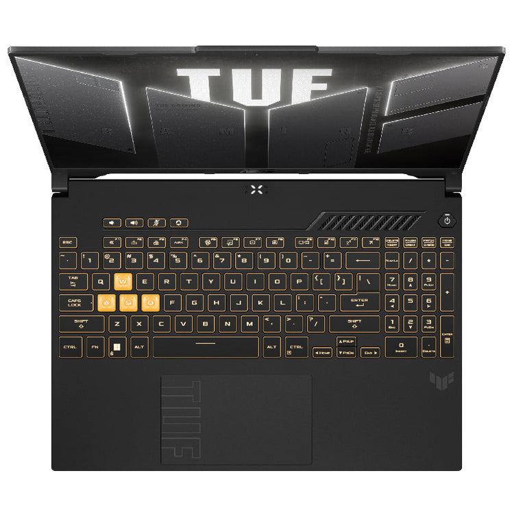 آسوس TUF F16 لابتوب للألعاب، Intel® Core™ 5 210H، رامات 16 جيجابايت، SSD 512 جيجابايت، NVIDIA® GeForce RTX™ 3050، 16 بوصة FHD+، ويندوز 11 رمادي FX607VJ-RL165W