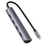 يوجرين موزع 20197 USB C متعدد المنافذ 5 في 1 HDMI 4K@30Hz مع 4 منافذ USB 3.0