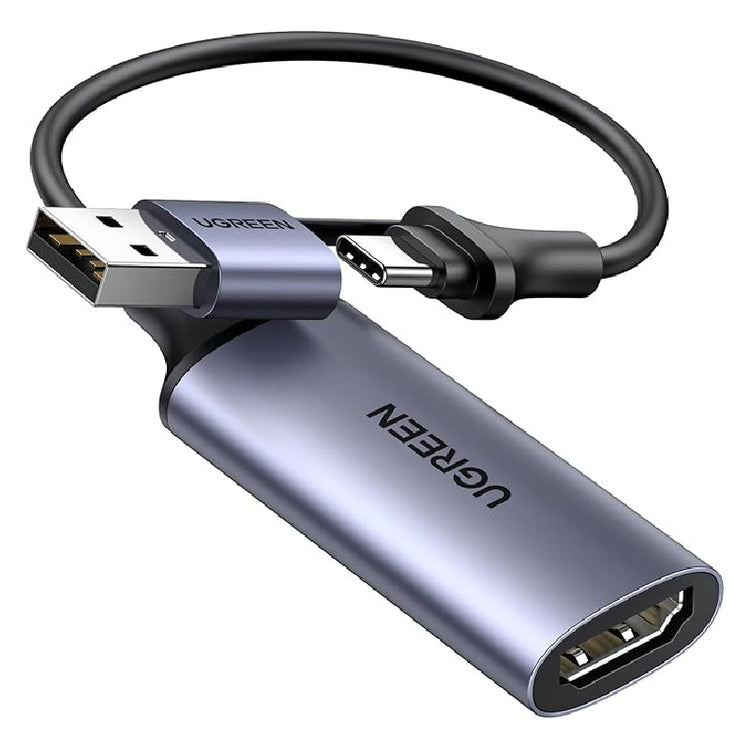 يوجرين 40189 موزع USB 2.0 عالي الدقة بطاقة التقاط فيديو