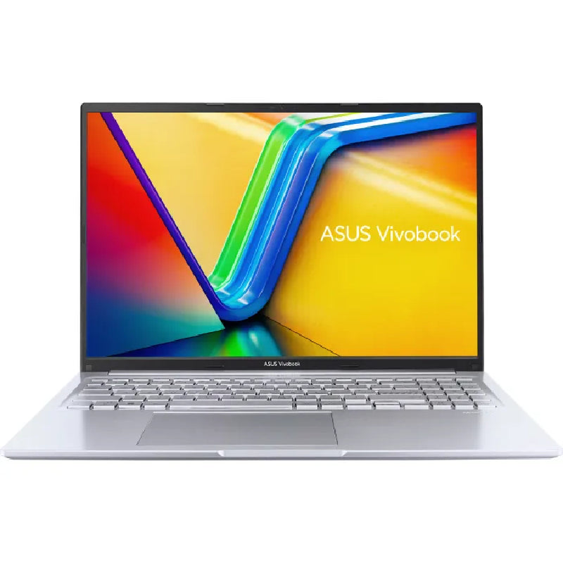 لابتوب ASUS VivoBook 16 بمعالج Intel Core i7-13620H، 16GB RAM، SSD، كارت Intel UHD، شاشة 16 بوصة FHD، ويندوز 11، موديل X1605VA-OLED507W فضي
