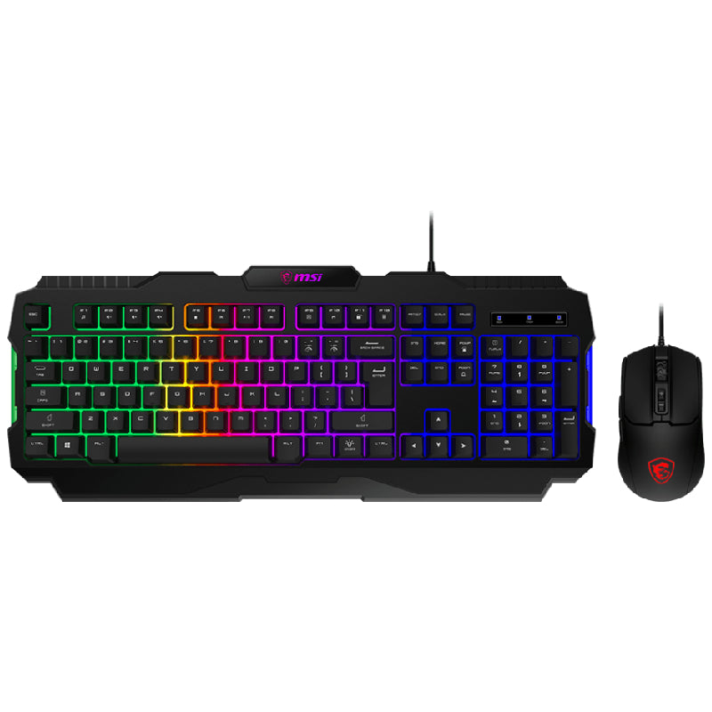 أم اس اي Forge GK100 كومبو لوحة مفاتيح وماوس