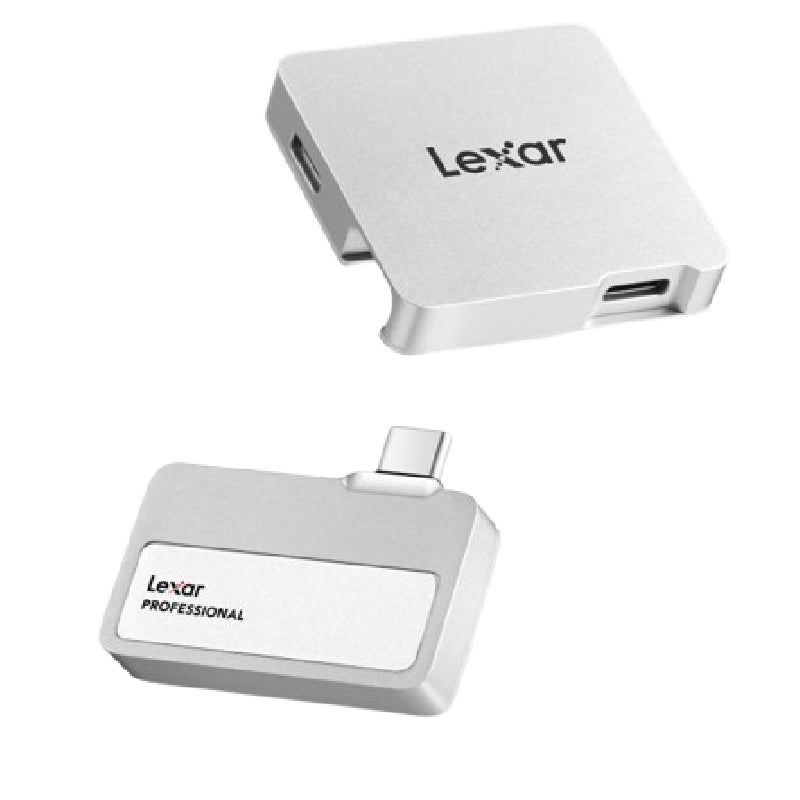SSD محمول احترافي Lexar Go مع محول USB 3.2 Gen2 SL400