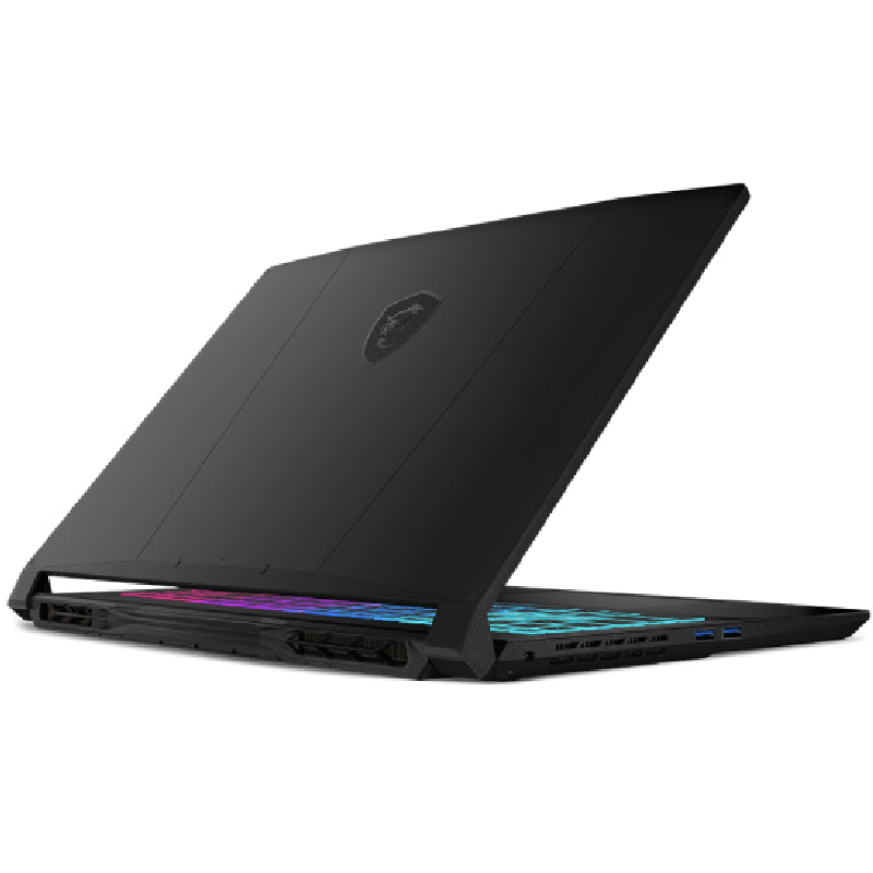 لابتوب MSI Katana 15 HX B14WFK بمعالج Intel Core i9-14900HX، 16GB RAM، SSD، كارت NVIDIA GeForce RTX 5060، شاشة 15.6 بوصة QHD، ويندوز 11 أسود