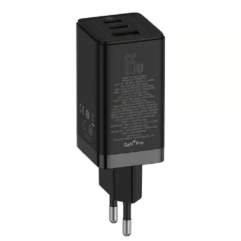 باسيوس جين5 برو شاحن سريع، 65واط CCGGP1220201