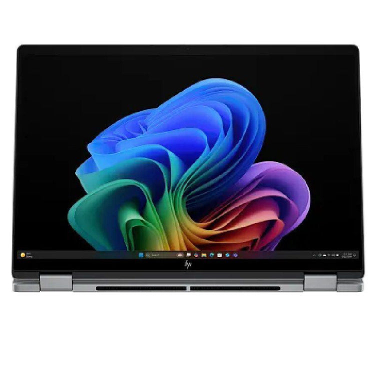 لابتوب HP OmniBook X Flip بمعالج Intel Core Ultra 7 258V، 32GB RAM، SSD، كارت Intel Arc 140V، شاشة 14 بوصة 3K، ويندوز 11، موديل 14-fm0011ne فضي ميتيور