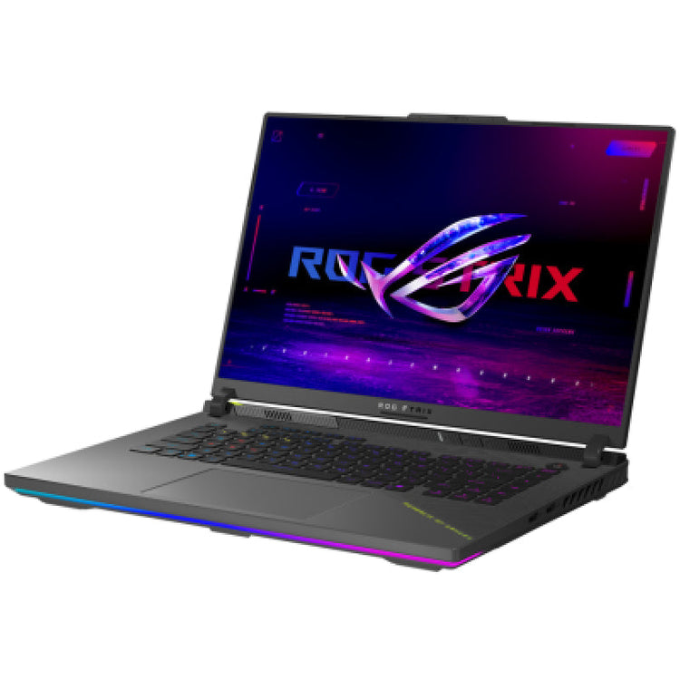 لابتوب ASUS ROG Strix G16 بمعالج AMD Ryzen 9 8940HX، 32GB RAM، SSD، كارت NVIDIA GeForce RTX 5070 Ti، شاشة 16 بوصة FHD+، ويندوز 11، موديل G614PR-RV132W رمادي إكليبس