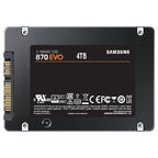 سامسونج إيفو 870 قرص صلب SSD، 4 تيرابايت، SATA، 2.5 بوصة، MZ