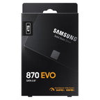 سامسونج إيفو 870 قرص صلب SSD، 4 تيرابايت، SATA، 2.5 بوصة، MZ